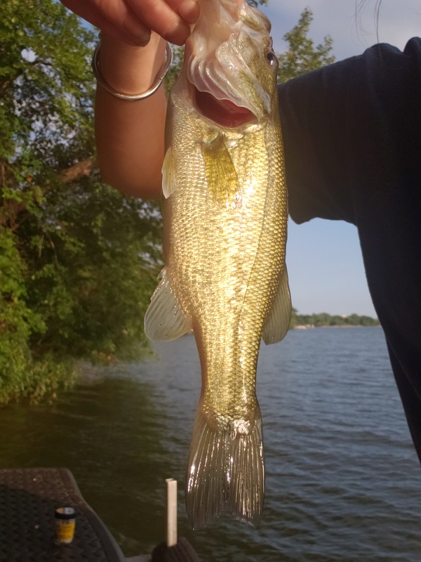 A photo of Amy Kilburg's catch