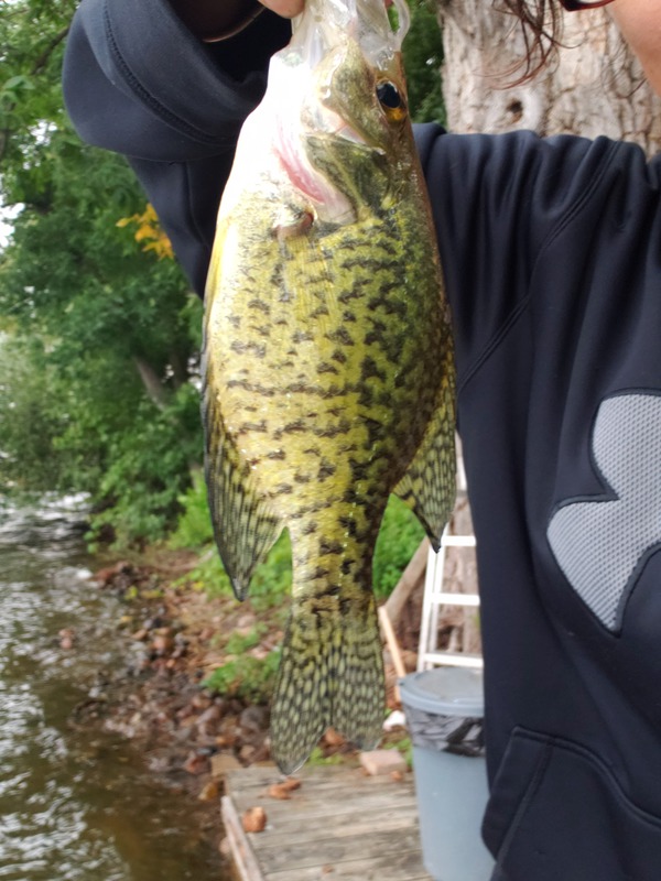 A photo of Amy Kilburg's catch