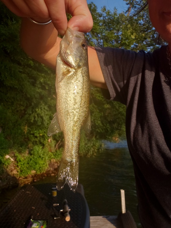 A photo of Amy Kilburg's catch