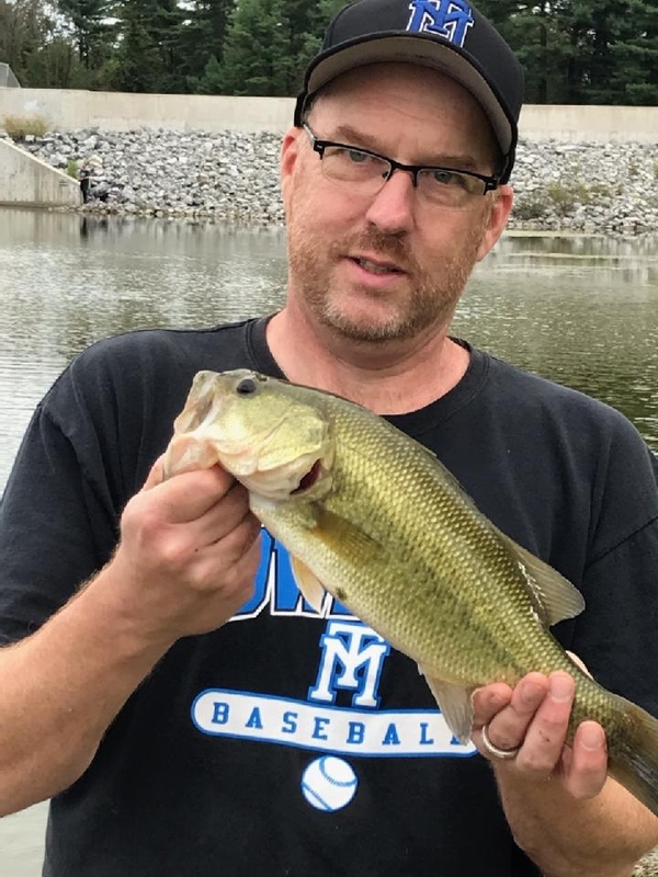 A photo of Tom Kelley's catch