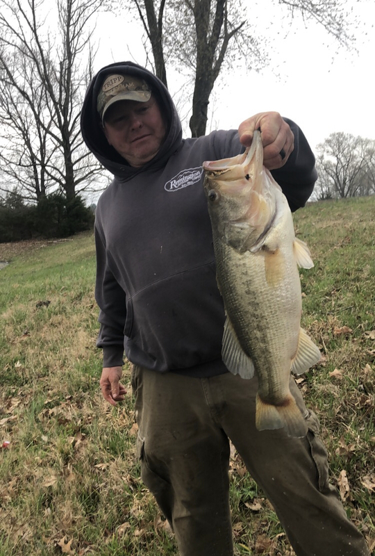 A photo of Shane Hay's catch