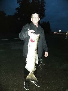 A photo of Kyle Loock's catch