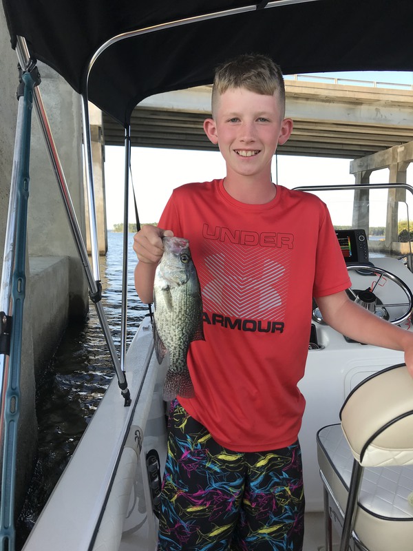 A photo of Landon Linch's catch