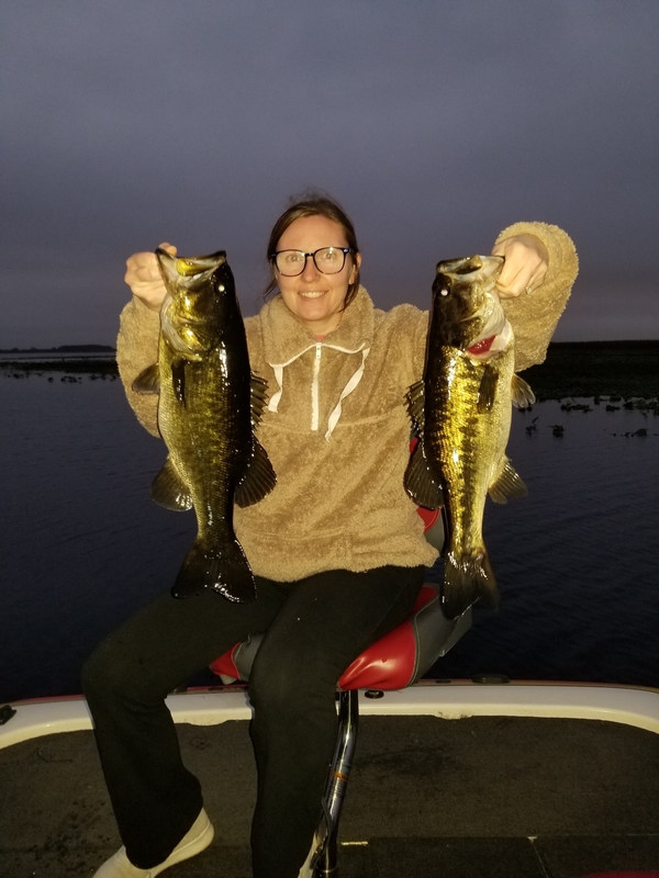 A photo of Terry Beard's catch