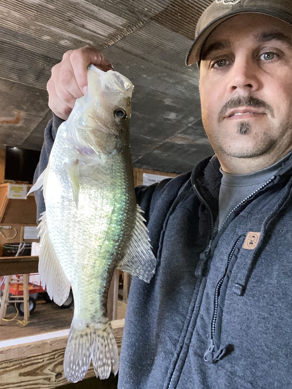 A photo of Mark Castle's catch
