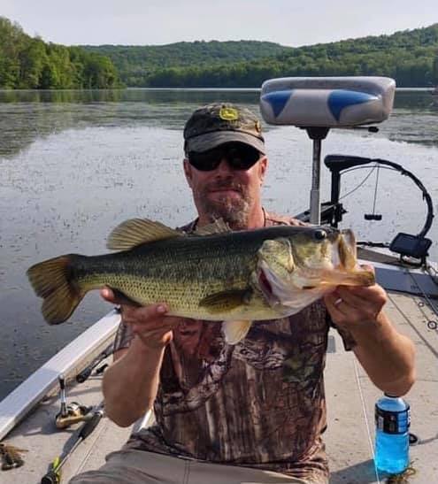 A photo of Jim Leise's catch