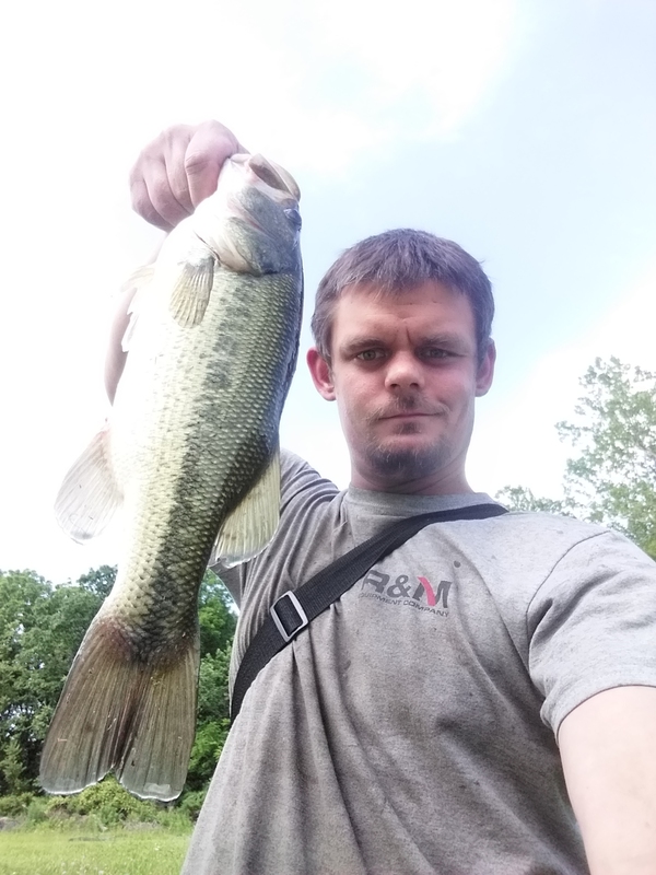 A photo of Chris Haas's catch
