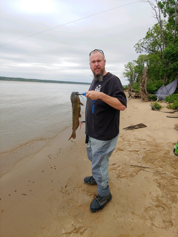 A photo of Brian Weidman's catch