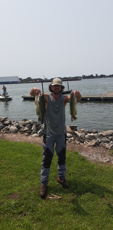 A photo of Tim Martell 's catch