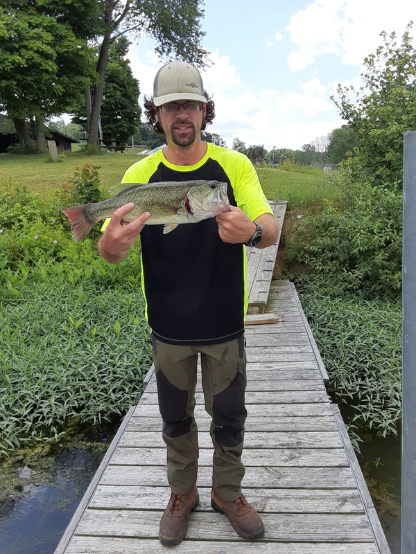 A photo of Tim Martell 's catch