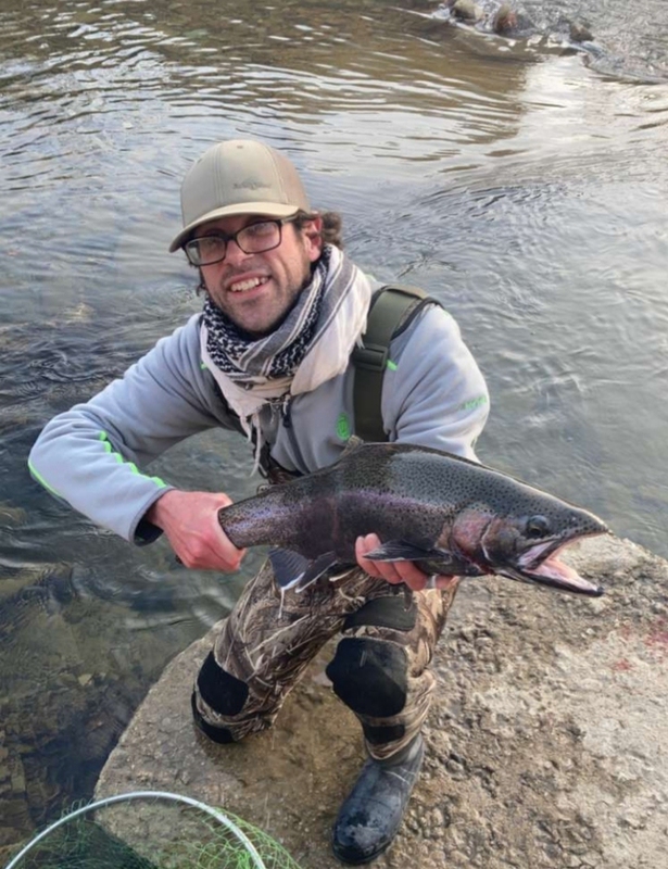 A photo of Tim Martell 's catch