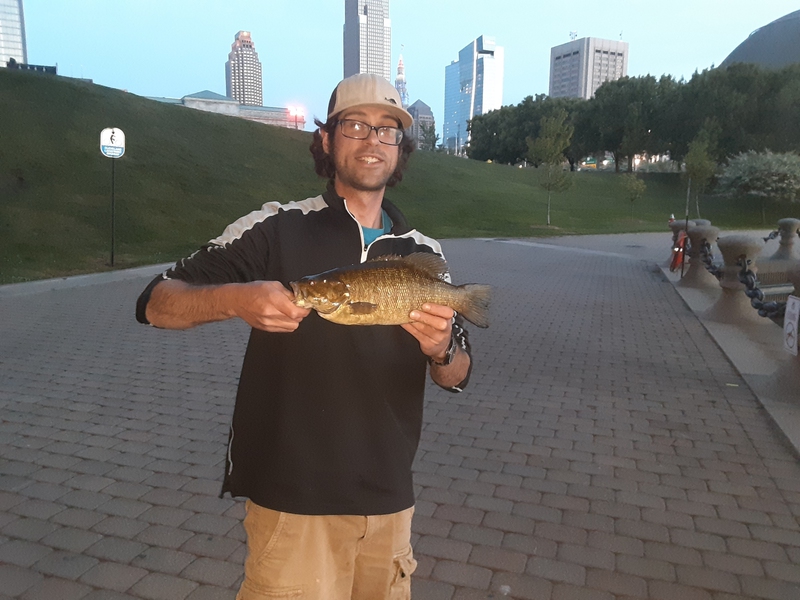 A photo of Tim Martell 's catch