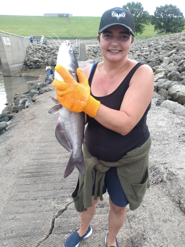 A photo of Steve Pond's catch