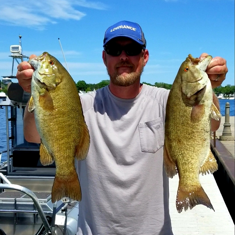 A photo of Ben Rockey's catch