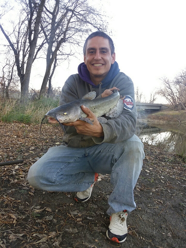 A photo of robert clauthier's catch