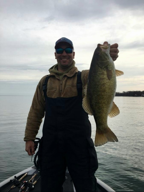 A photo of Pete Lyden's catch