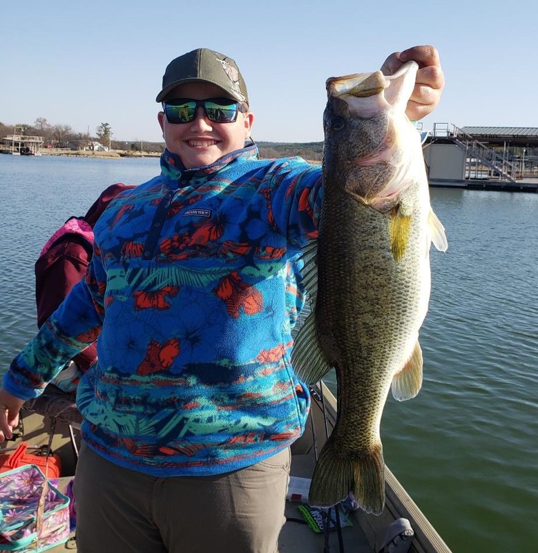 A photo of beckett hargesheimer's catch