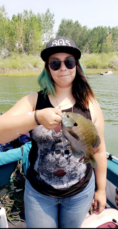 Fishing Lake Lowell, Idaho