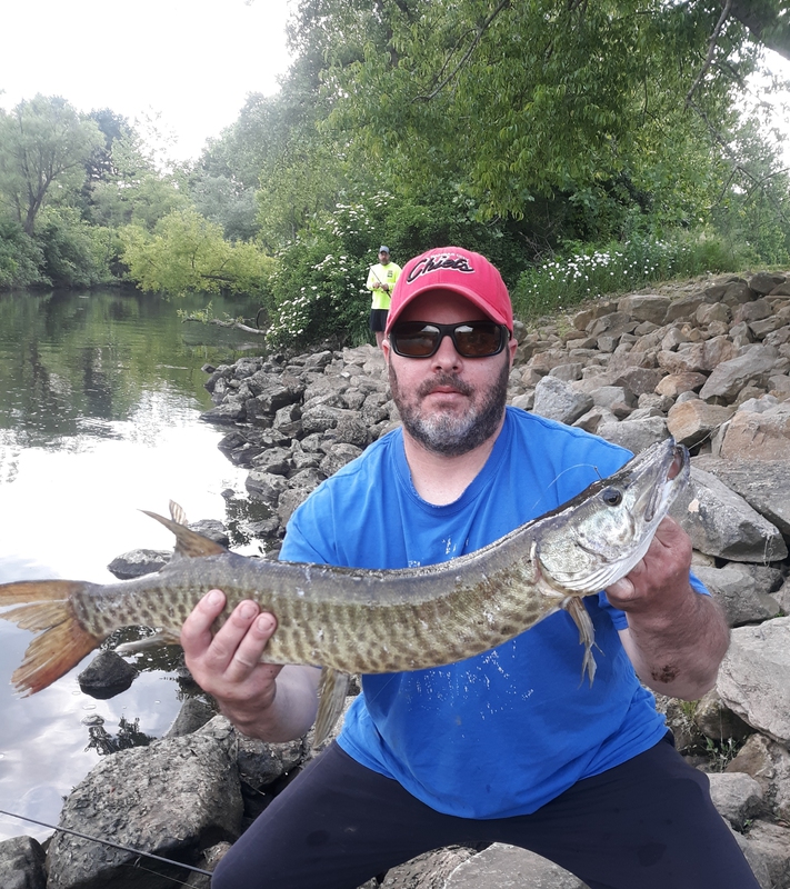 A photo of Chad Jaco's catch