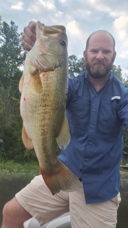 A photo of Jeff King's catch