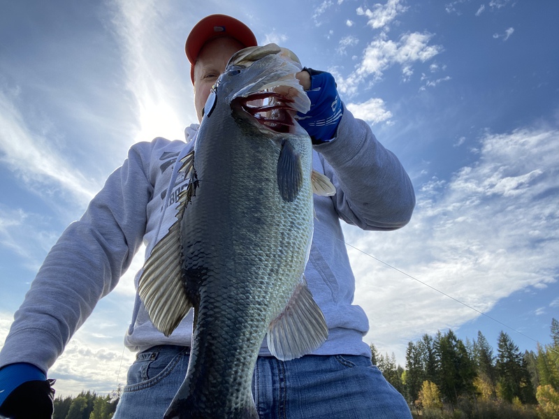 A photo of Bob Hallock's catch