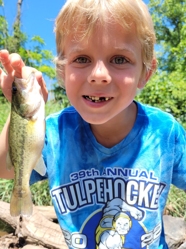 A photo of Chris Haas's catch