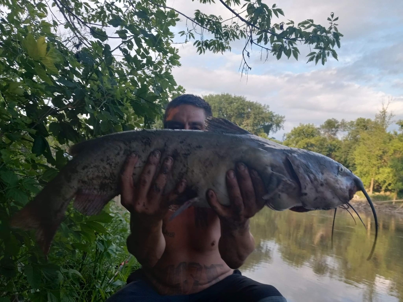 A photo of robert clauthier's catch