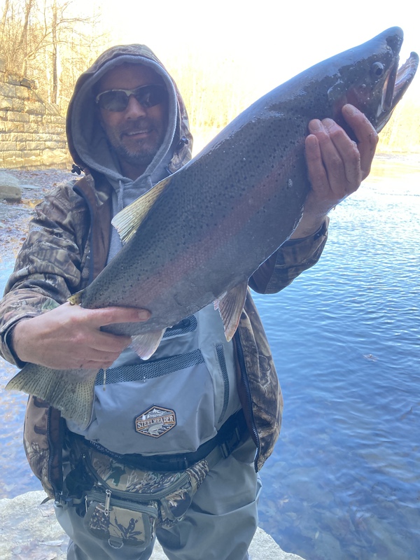 A photo of Kevin McCarthy's catch