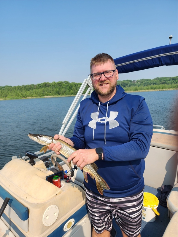 A photo of Kevin Fritzemeier's catch