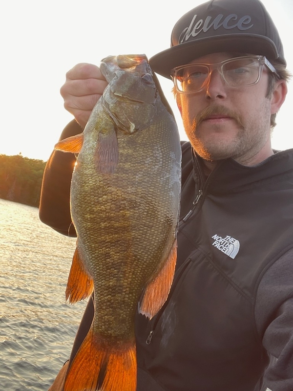 A photo of Jim Kaczmarski's catch