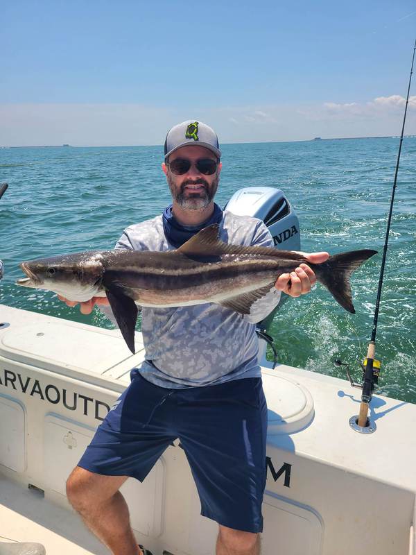 A photo of Christopher Pereira's catch