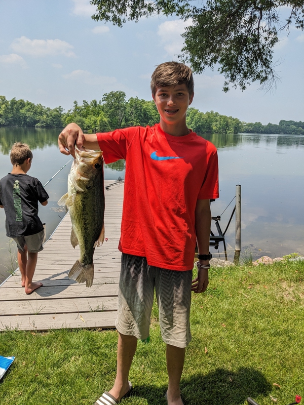 A photo of Jacob Malloy's catch