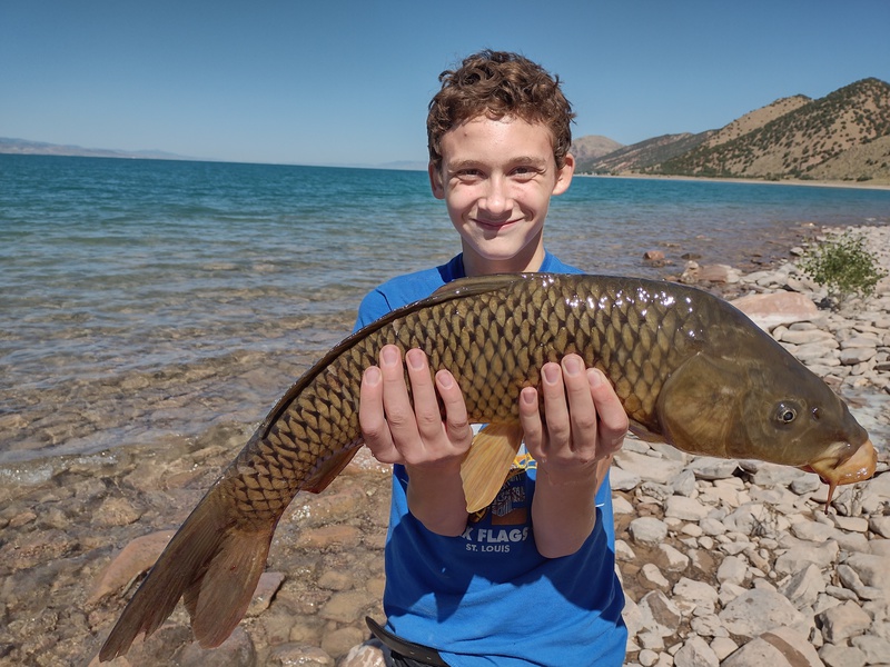 A photo of Simon Bingham's catch