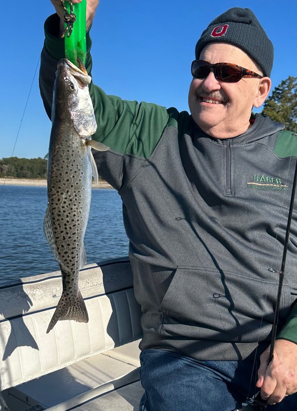 A photo of Walt Hilliard 's catch