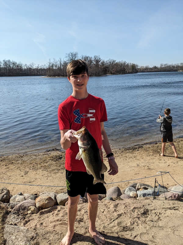 A photo of Jacob Malloy's catch