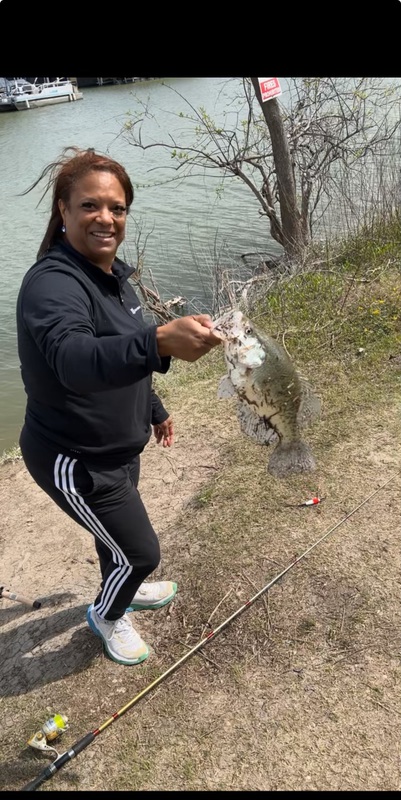A photo of Rochelle Fears's catch