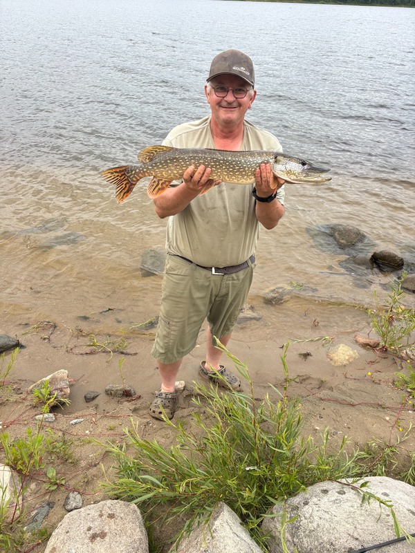 A photo of Kevin shearer's catch