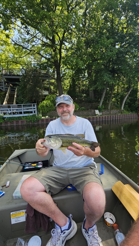 A photo of chad morgan's catch