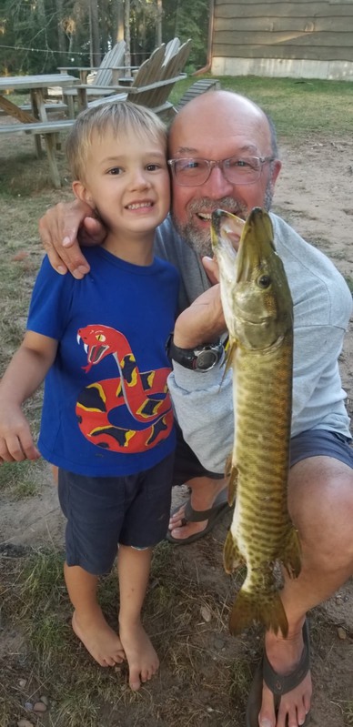 A photo of Kevin Rapp's catch