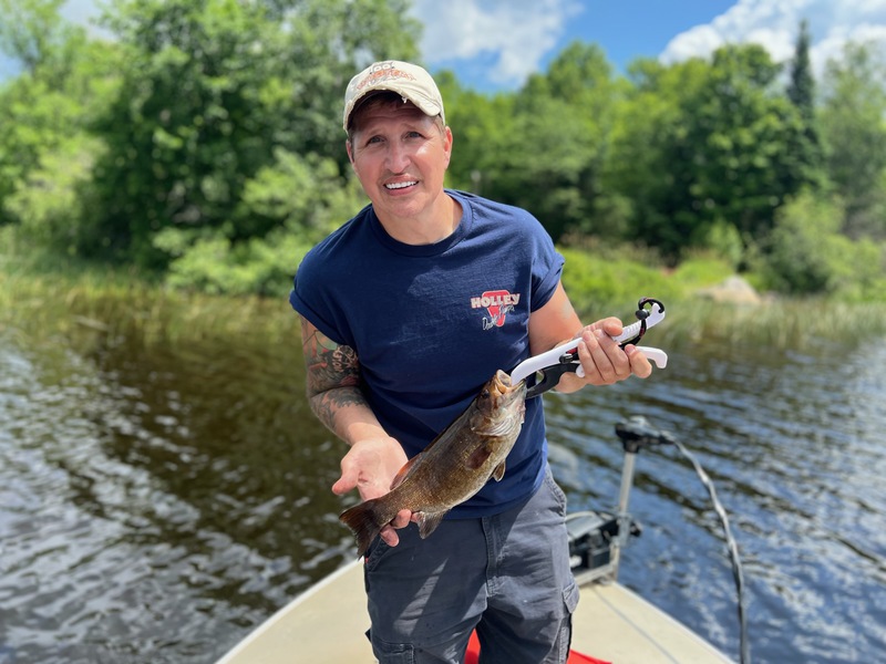 A photo of Scott Sowa's catch