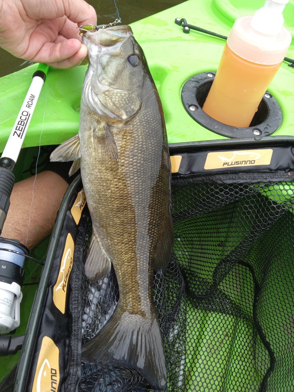 A photo of Bill Fenstermaker's catch