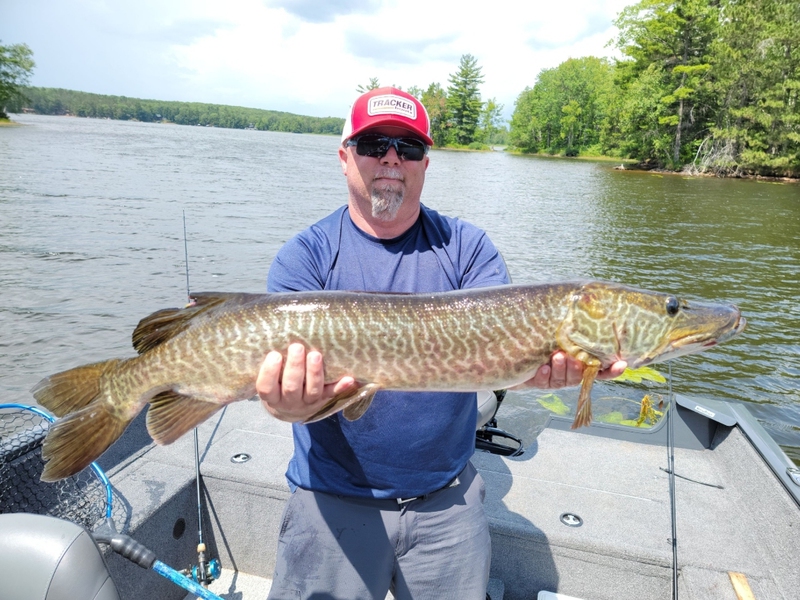 A photo of Brad Rode's catch