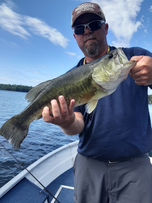 A photo of Brad Rode's catch