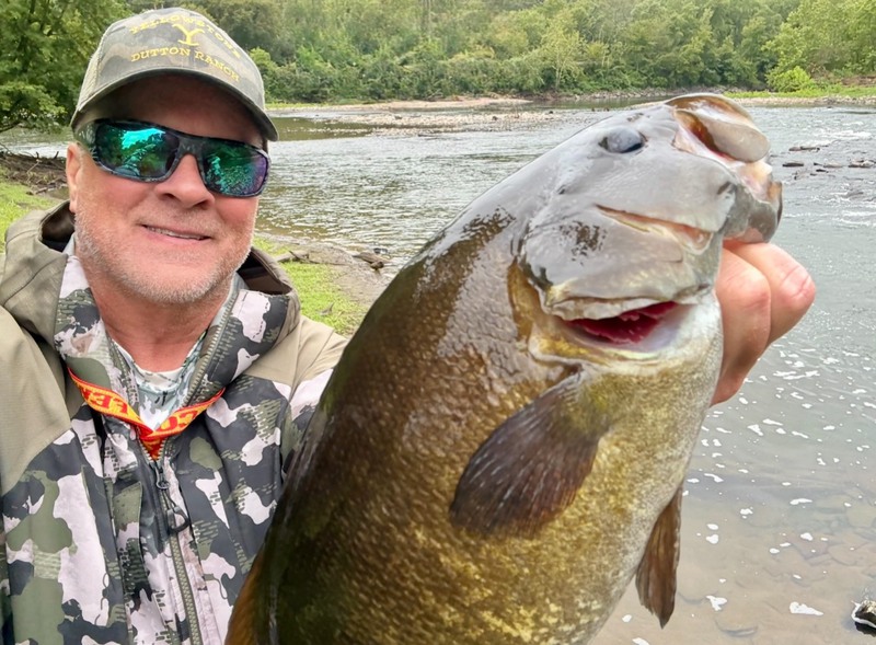 A photo of Tim Crowley's catch