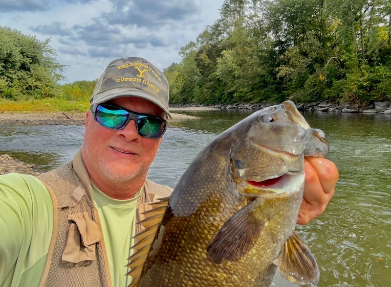 A photo of Tim Crowley's catch