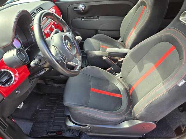 2013 Fiat 500c Abarth - Rosso (Red) exterior view 10