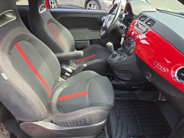2013 Fiat 500c Abarth - Rosso (Red) exterior view 14