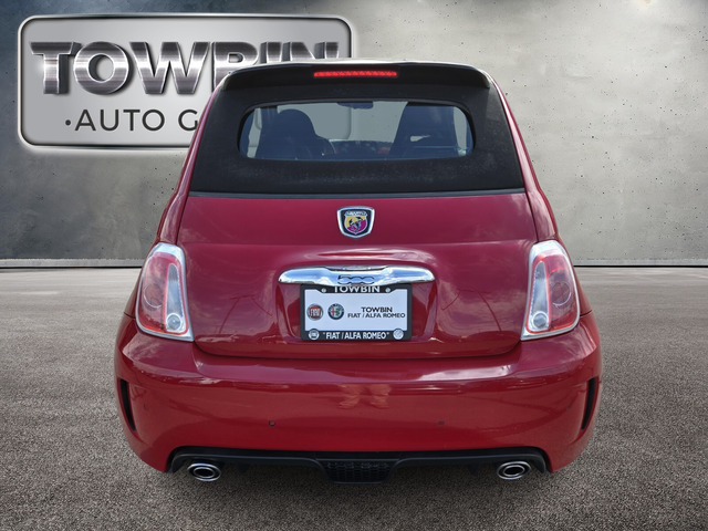 2013 Fiat 500c Abarth - Rosso (Red) exterior view 5