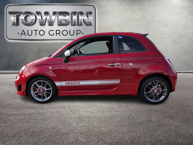 2013 Fiat 500c Abarth - Rosso (Red) exterior view 7