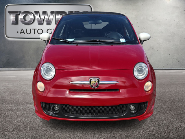 2013 Fiat 500c Abarth - Rosso (Red) exterior view 8